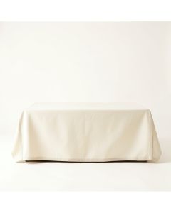 Elm Bend Flat Bed Sheet - Cream (synthetic illustration; no displayed measurements)