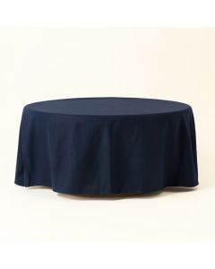 Cove Branch Flat Bed Sheet - Navy (synthetic illustration; no displayed measurements)