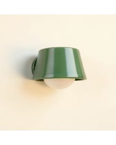 Brook Dell Wall Sconce Mounted On A Plain Wall - Green (synthetic illustration; no displayed measurements)