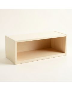 Shore Bluff Shoe Storage Bench - Cream (synthetic illustration; no displayed measurements)