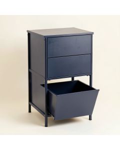 Clay Arc Freestanding Pull-Out Hamper Cabinet (synthetic illustration; no displayed measurements)