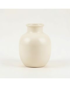 Maple Branch Empty Decorative Vase - Ivory (synthetic illustration; no displayed measurements)