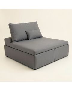 Pola 90 '' Velvet Square Arm Sleeper (synthetic illustration; no displayed measurements)