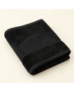 Cedar Crest Bath Towel - Black (synthetic illustration; no displayed measurements)