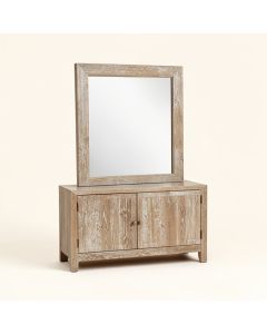 Saana Beveled Distressed Dresser Mirror (synthetic illustration; no displayed measurements)