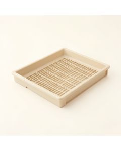 Wren Falls Empty Under-Desk Cable Tray - Beige (synthetic illustration; no displayed measurements)