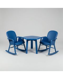Swanley Rocking Chair and Table Set (synthetic illustration; no displayed measurements)