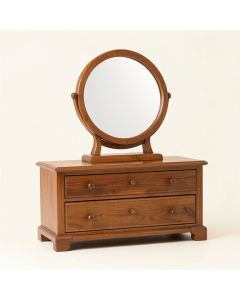 Hundo Magnifying Dresser Mirror (synthetic illustration; no displayed measurements)