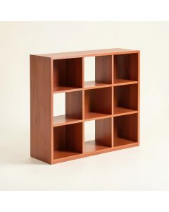 Elm Dale Desktop Shelving Unit - Terracotta (synthetic illustration; no displayed measurements)