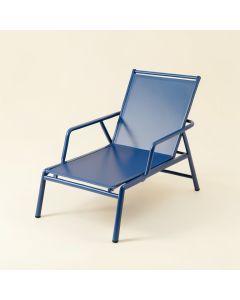 Hazel Brook Outdoor Lounge Chair - Blue (synthetic illustration; no displayed measurements)