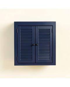 Willow Crossing Wall-Mounted Laundry Cabinet - Navy (synthetic illustration; no displayed measurements)