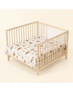 Gerania Owls Family 12 Piece Crib Bedding Set (synthetic illustration; no displayed measurements)
