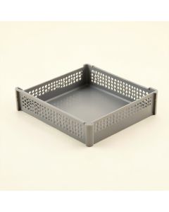 Vale Bridge Empty Under-Desk Cable Tray - Gray (synthetic illustration; no displayed measurements)