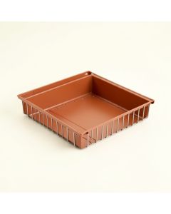 Lake Arc Empty Under-Desk Cable Tray (synthetic illustration; no displayed measurements)