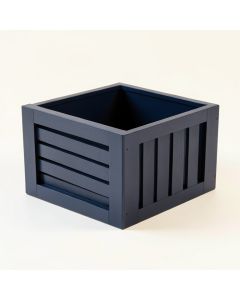 Ridge Bluff Empty Furniture-Style Litter Enclosure - Navy (synthetic illustration; no displayed measurements)
