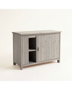 Hazel Canyon Freestanding Laundry Folding Counter - Gray (synthetic illustration; no displayed measurements)
