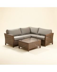 Achante Outdoor 3 Piece Seating Group With Cushions (synthetic illustration; no displayed measurements)