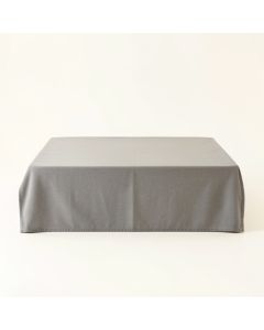 Cedar Crossing Flat Bed Sheet - Gray (synthetic illustration; no displayed measurements)