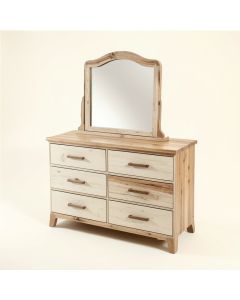 Easton 8 Drawer Double Dresser With Mirror (synthetic illustration; no displayed measurements)