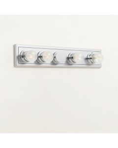 Burtt 4 - Light Dimmable Chrome Vanity Light (synthetic illustration; no displayed measurements)