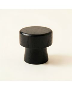 Pine Brook Cabinet Knob Without Packaging - Black (synthetic illustration; no displayed measurements)