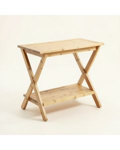 Oak Edge Side Table - Beige (synthetic illustration; no displayed measurements)