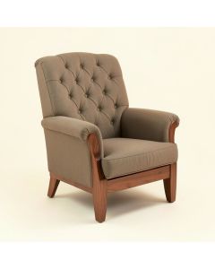 Garren 39.8 '' Wide Tufted Polyester Club Chair (synthetic illustration; no displayed measurements)