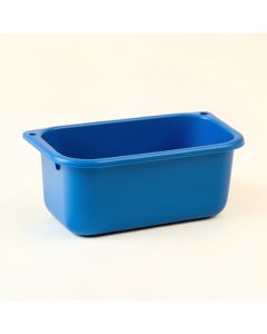 Spruce Canyon Empty Railing Planter With Integral Brackets - Blue (synthetic illustration; no displayed measurements)