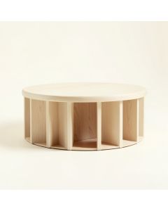 Briar Edge Shoe Storage Bench - Ivory (synthetic illustration; no displayed measurements)