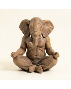 Eichorn Meditating Elephant Figurine (synthetic illustration; no displayed measurements)