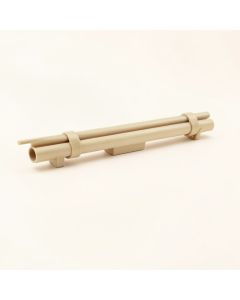 Decorative Privacy Wraparound Single Curtain Rod (synthetic illustration; no displayed measurements)