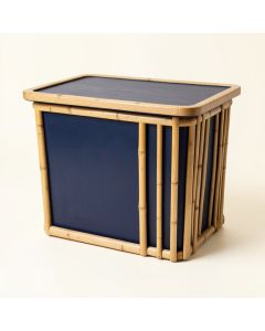 Lake Canyon Laundry Hamper - Navy (synthetic illustration; no displayed measurements)