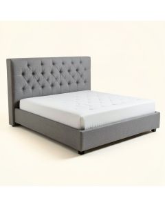Eldie Queen Tufted Upholstered Low Profile Standard Bed (synthetic illustration; no displayed measurements)