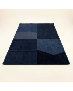 Maple Canyon Rectangular Area Rug - Navy (synthetic illustration; no displayed measurements)