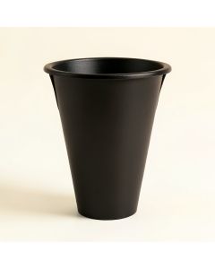 Juniper Crest Empty Railing Planter With Integral Brackets - Black (synthetic illustration; no displayed measurements)
