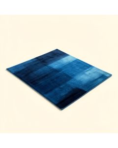 Modern Abstract Blue Ombre Abrash Runner (synthetic illustration; no displayed measurements)