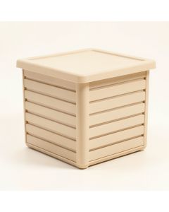 Brook Branch Closed Outdoor Storage Box - Beige (synthetic illustration; no displayed measurements)
