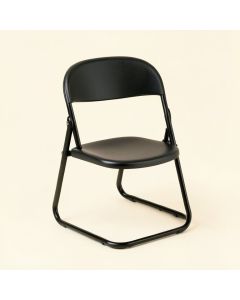 Summit Canyon Folding Outdoor Chair - Black (synthetic illustration; no displayed measurements)