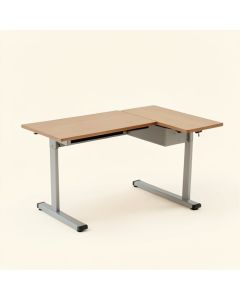 Series C Height Adjustable L-Shape Standing Desk (synthetic illustration; no displayed measurements)