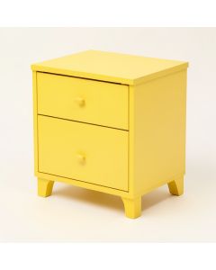 Catton 1 - Drawer Nightstand In Yellow (synthetic illustration; no displayed measurements)
