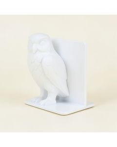 Snowy Owl Bookends (synthetic illustration; no displayed measurements)