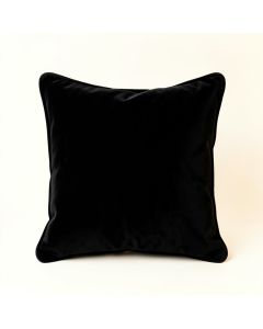 Shore Arc Filled Accent Pillow - Black (synthetic illustration; no displayed measurements)