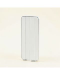 Pine Brook Narrow Outdoor Storage Bench - White (synthetic illustration; no displayed measurements)