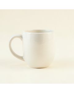 Shore Crest Ceramic Mug - White (synthetic illustration; no displayed measurements)