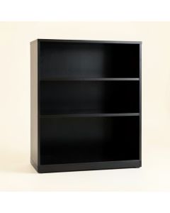Bay Edge Freestanding Bookcase - Black (synthetic illustration; no displayed measurements)
