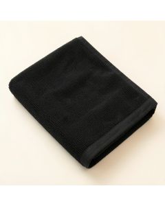 Glen Bluff Bath Towel - Black (synthetic illustration; no displayed measurements)