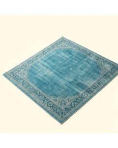 Maja Bohemian Trellis Ocean Blue Indoor/Outdoor Area Rug (synthetic illustration; no displayed measurements)