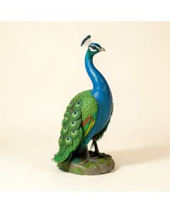 Cankton Colorful Peacock Statue (synthetic illustration; no displayed measurements)