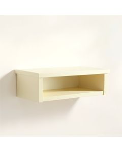 Spruce Branch Wall-Mounted Shelf - Ivory (synthetic illustration; no displayed measurements)