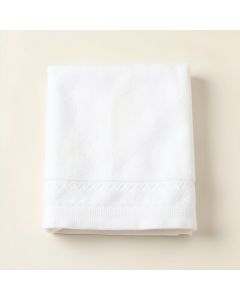 Hazel Falls Bath Towel - White (synthetic illustration; no displayed measurements)